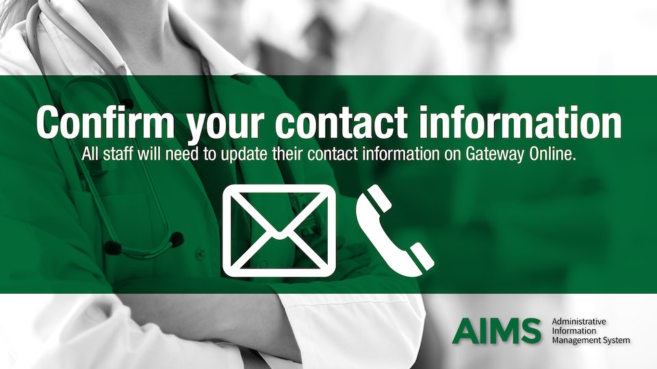 Update Your Personal Contact Information