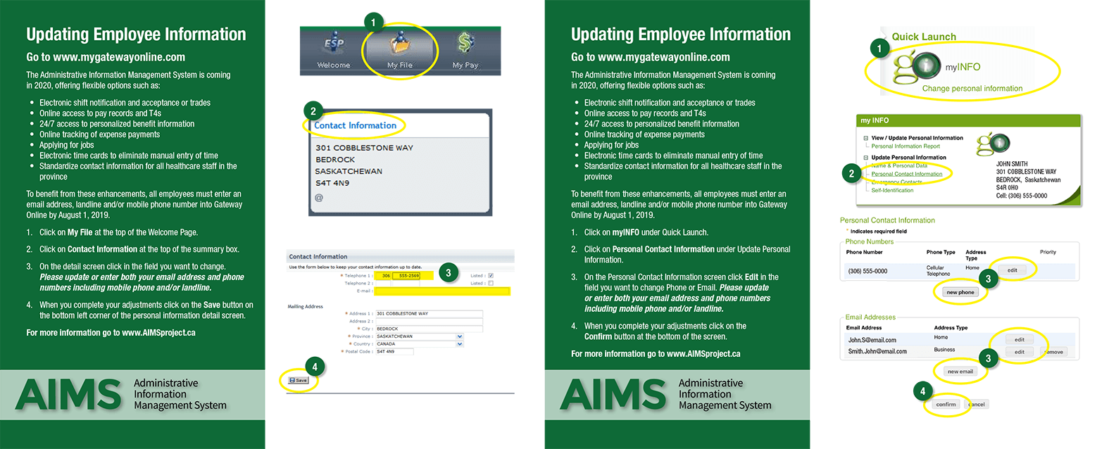 Gateway Online Instructions